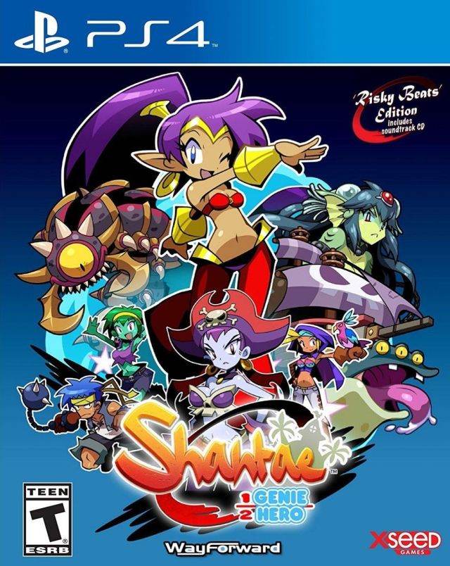Shantae Half Genie Hero (Risky Beats Edition) (Playstation 4) - Game Manual Only