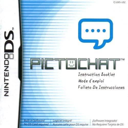 Pictochat (Nintendo DS) - Game Manual Only