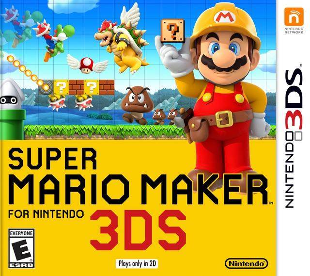 Super Mario Maker (Nintendo 3DS) - Game Manual Only