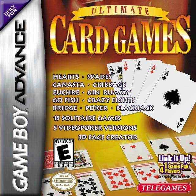 Ultimate Card Games (Gameboy Advance) - Game Manual Only