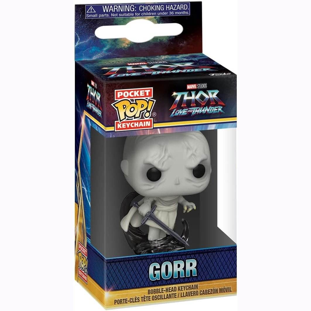 Funko Pop! Keychain Marvel Studios: Thor Love and Thunder - Gorr - 
