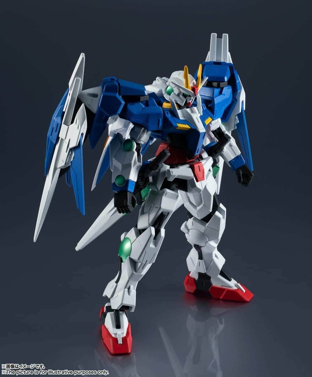 Tamashi Nations - Mobile Suit Gundam - GN-0000 + GNR-010 00 Raiser, Bandai Spirits GUNDAM UNIVERSE Figure - 