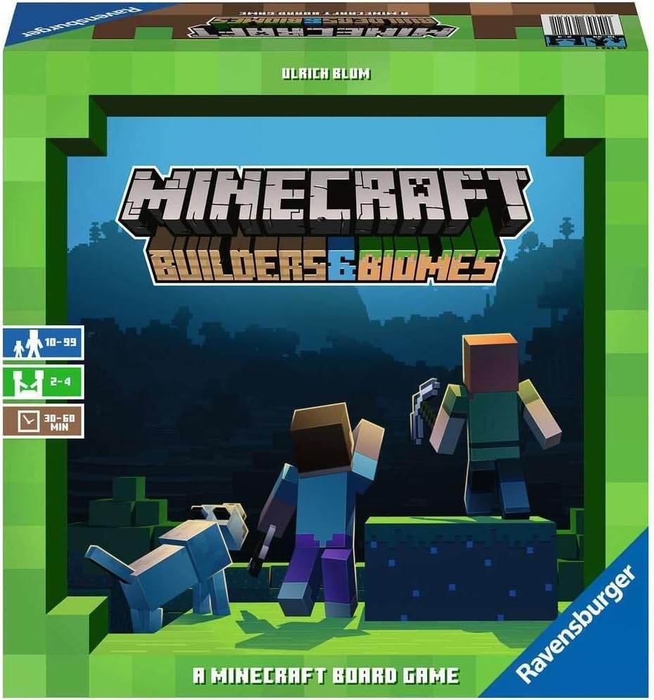Minecraft Board Game - Ravensburger Strategy Board Game With Creative Building & Easy Setup - 
