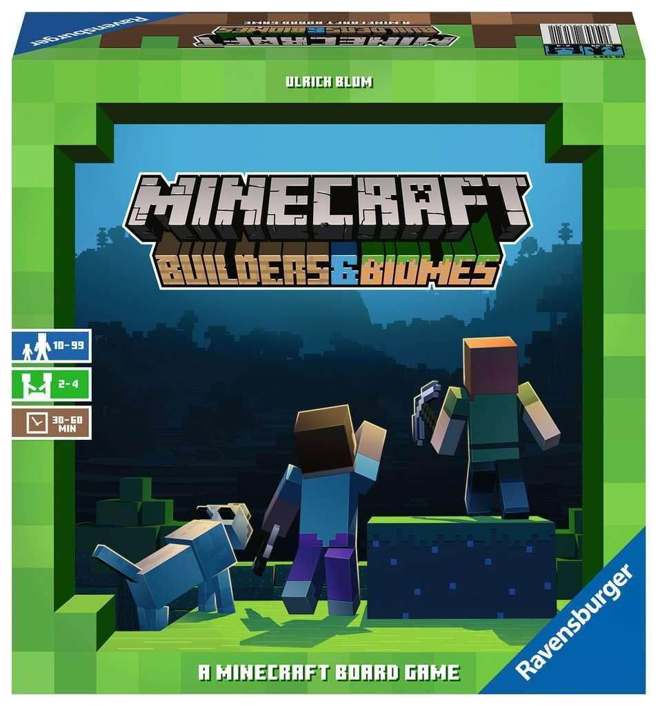 Minecraft Board Game - Ravensburger Strategy Board Game With Creative Building & Easy Setup - 