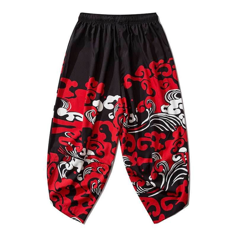 YC160 Devil Blood Lightweight Pants - Black / S