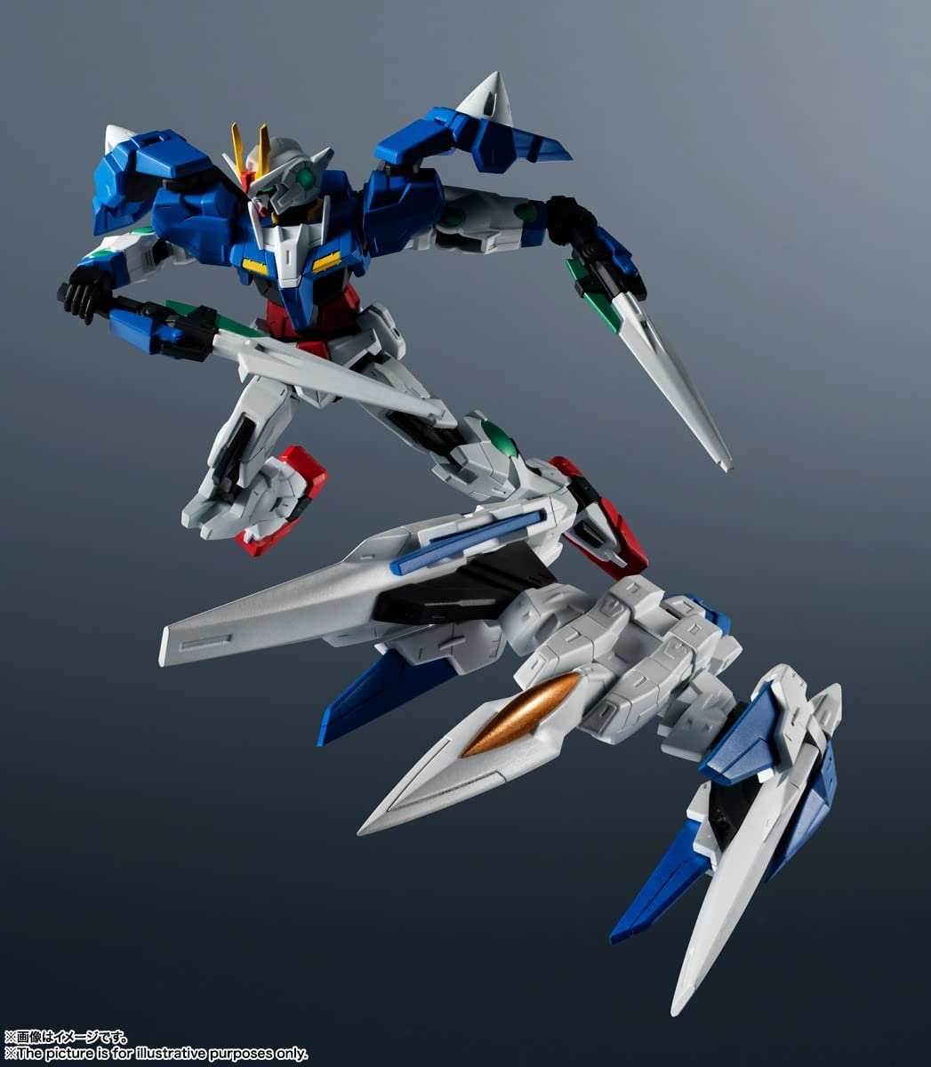 Tamashi Nations - Mobile Suit Gundam - GN-0000 + GNR-010 00 Raiser, Bandai Spirits GUNDAM UNIVERSE Figure - 