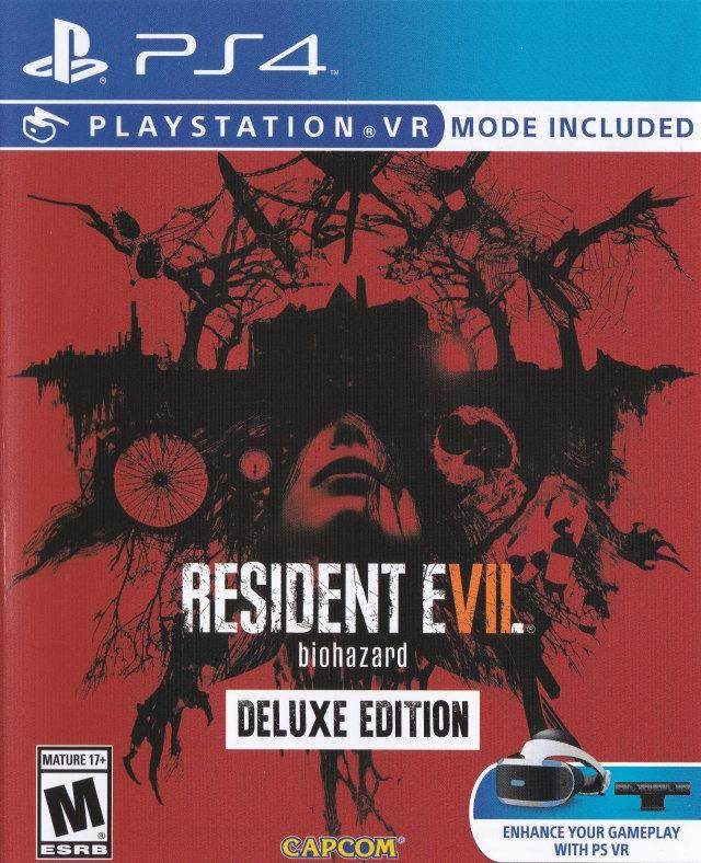 Resident Evil VII: Biohazard Deluxe Edition (Playstation 4) - Game Manual Only