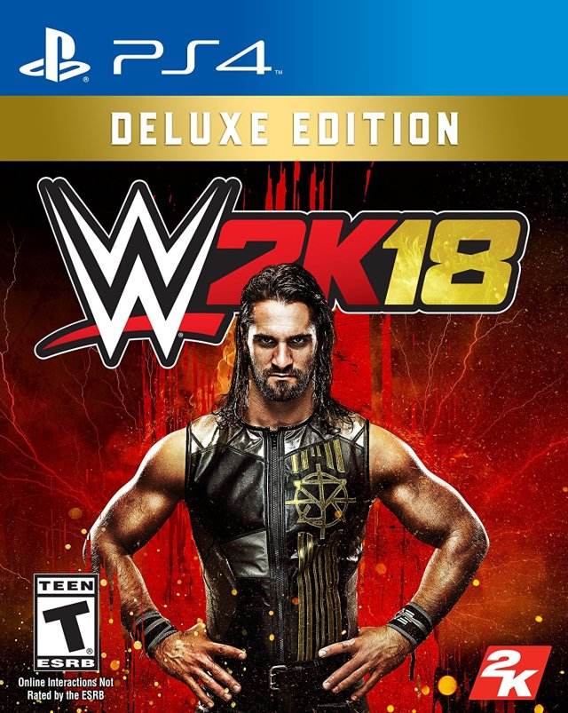 WWE 2K18 Deluxe Edition (Playstation 4) - Game Manual Only