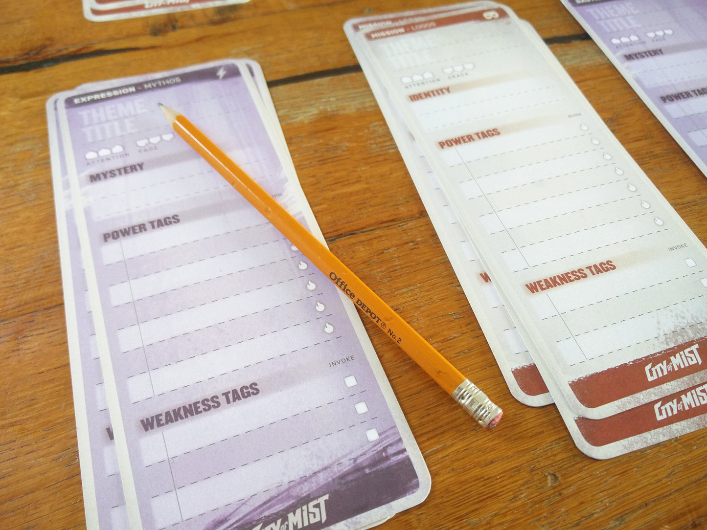 Character & Theme Cards