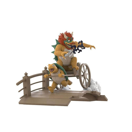 Migthy Jaxx Art Toy – Ukiyo-E Rickshaw Kart Turtle Daimao By Jedhenry – Mighty Jaxx Figure - 