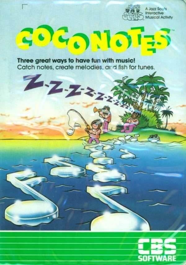 Coco Notes (Atari 400/800) - Game Only