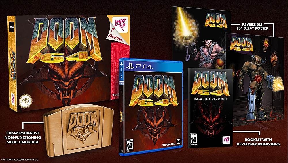 Doom 64: Classic Edition (Playstation 4) - Game Only