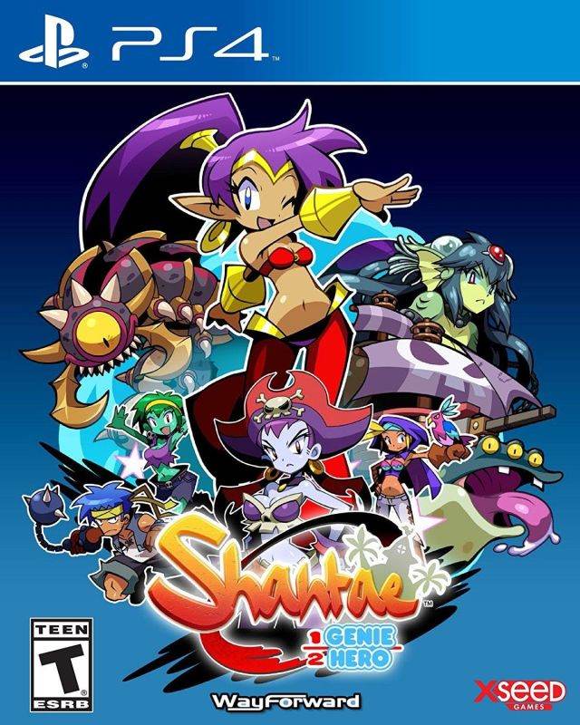 Shantae Half Genie Hero (Playstation 4) - Game Manual Only