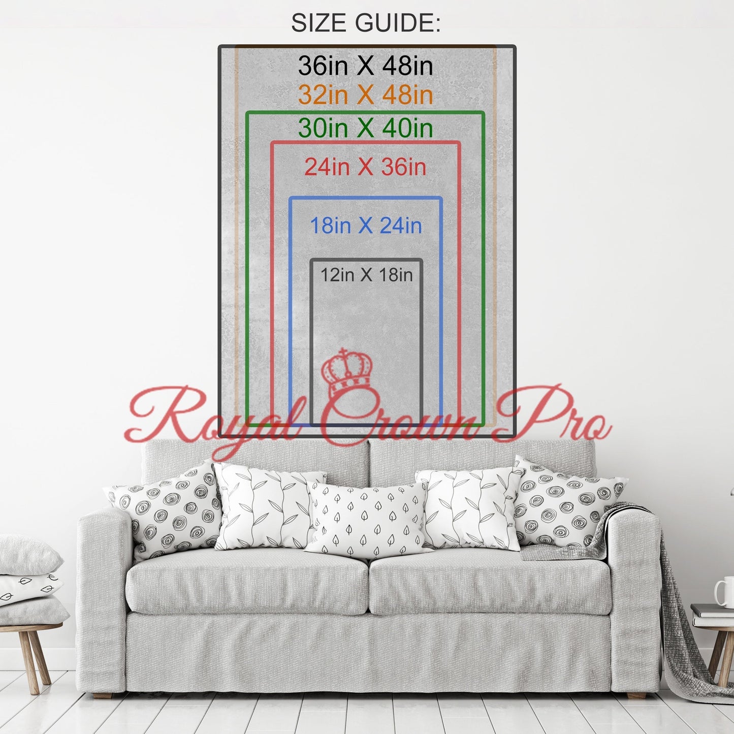 The Joker Canvas Wall Art, Abstract Joker Print