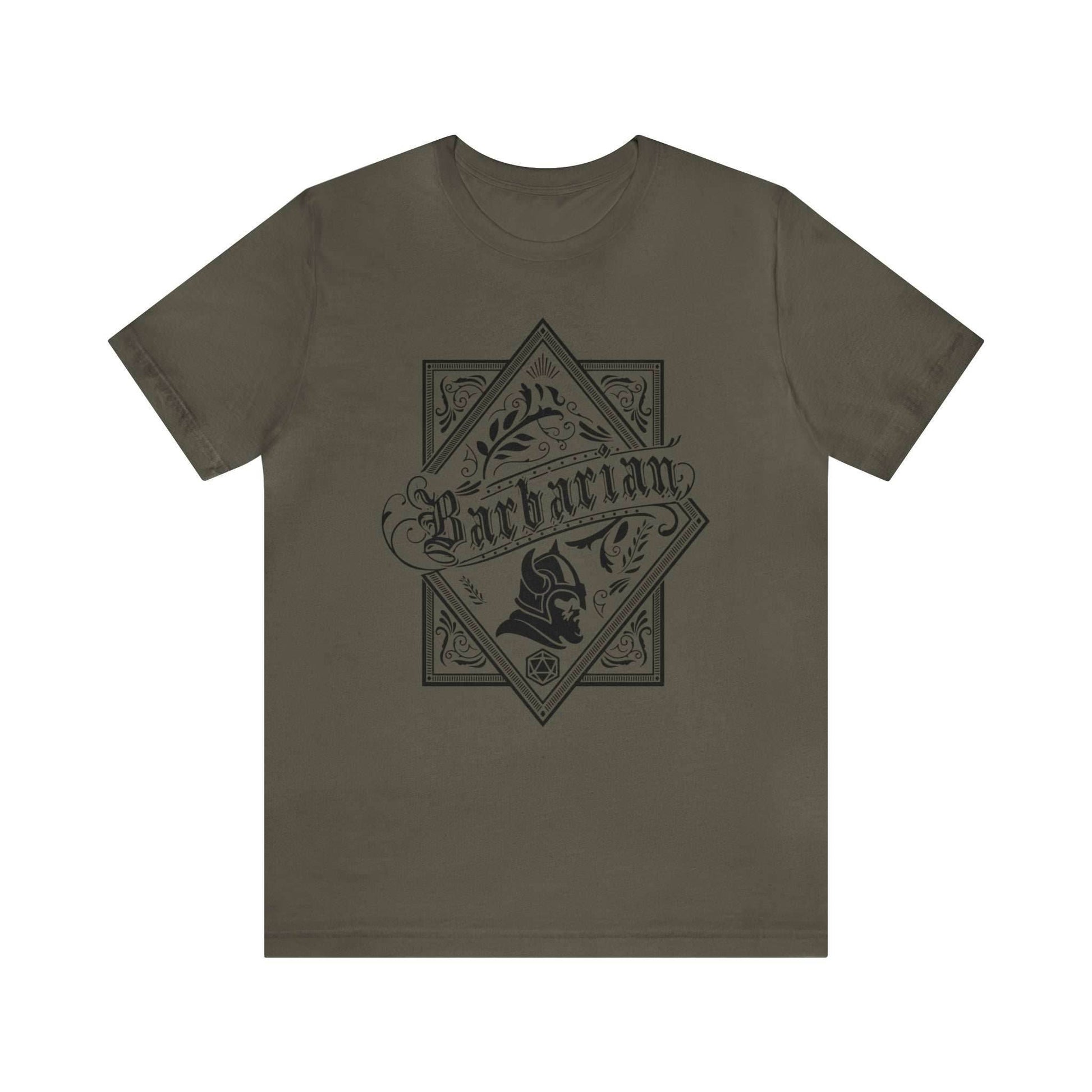 Barbarian Class Shirt - Army / S
