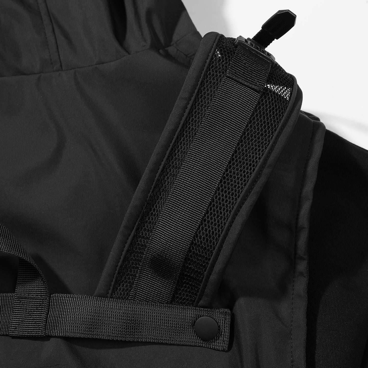 HiH34 Black Tech Guard Hoodie - Black / M