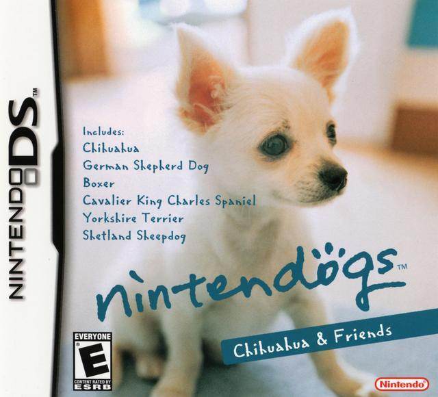Nintendogs: Chihuahua & Friends (Nintendo DS) - Game Manual Only