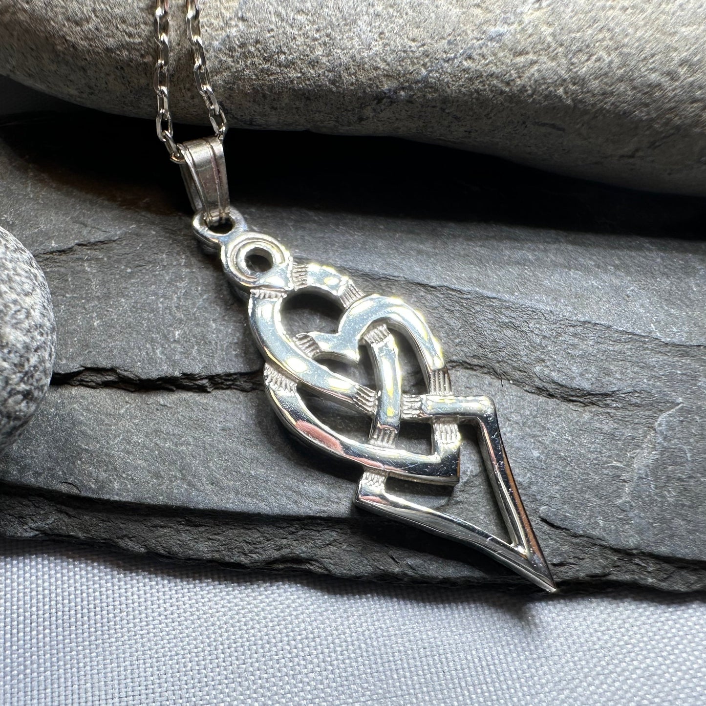 Fior Celtic Love Knot Necklace