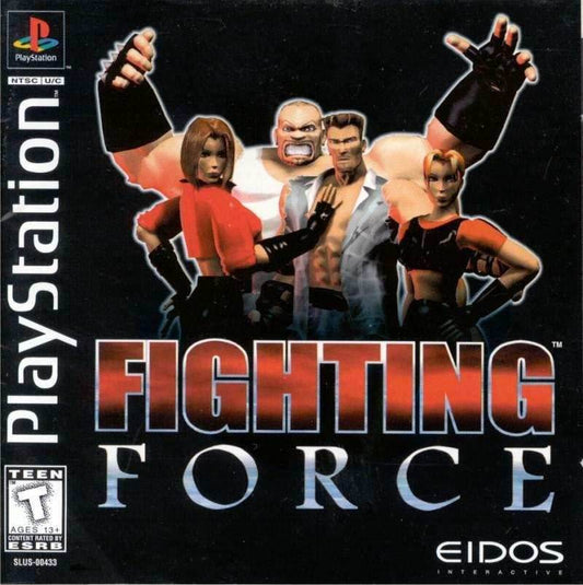 Fighting Force (Playstation) - Game Manual Only