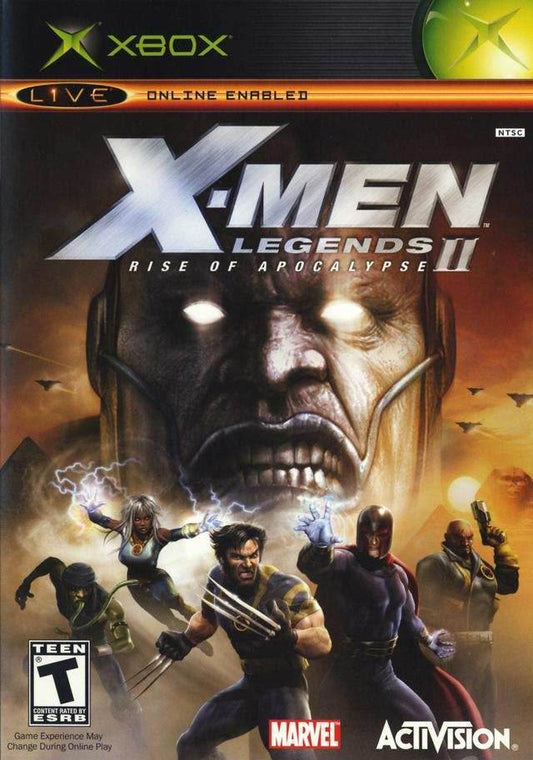 X-Men Legends II: Rise of Apocalypse (Xbox) - Game Manual Only