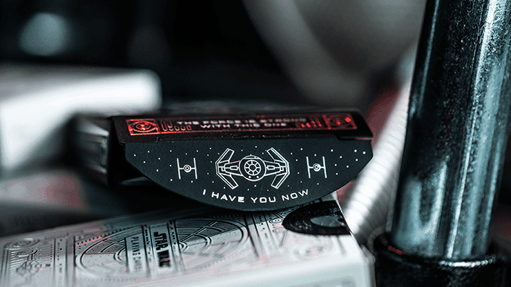 Star Wars Dark Side Silver Edition Playing Cards (Graphite Grey) by theory11 - 