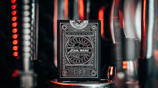 Star Wars Dark Side Silver Edition Playing Cards (Graphite Grey) by theory11 - 