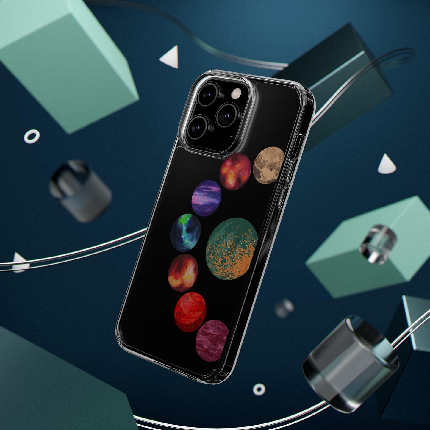 Clear Cases Lunar With Eight Colors