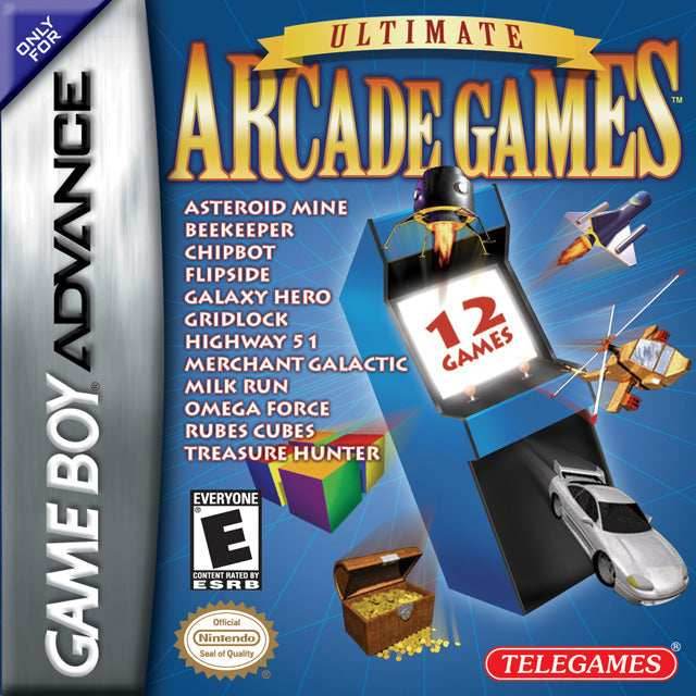 Ultimate Arcade Games (Gameboy Advance) - Game Manual Only