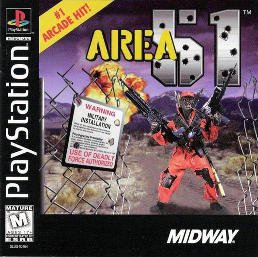 Area 51 (Playstation) - Game Only