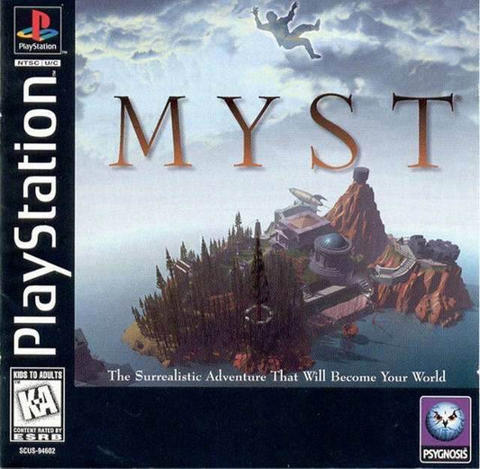 Myst (Playstation) - Game Manual Only