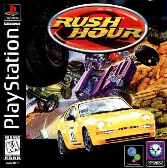 Rush Hour (Playstation) - Game Manual Only