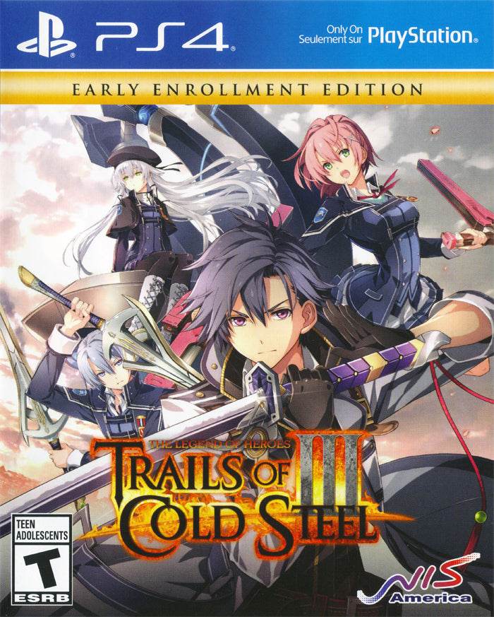 The Legend of Heroes: Trails of Cold Steel III Early Enrollment Edition (Playstation 4) - Game Only
