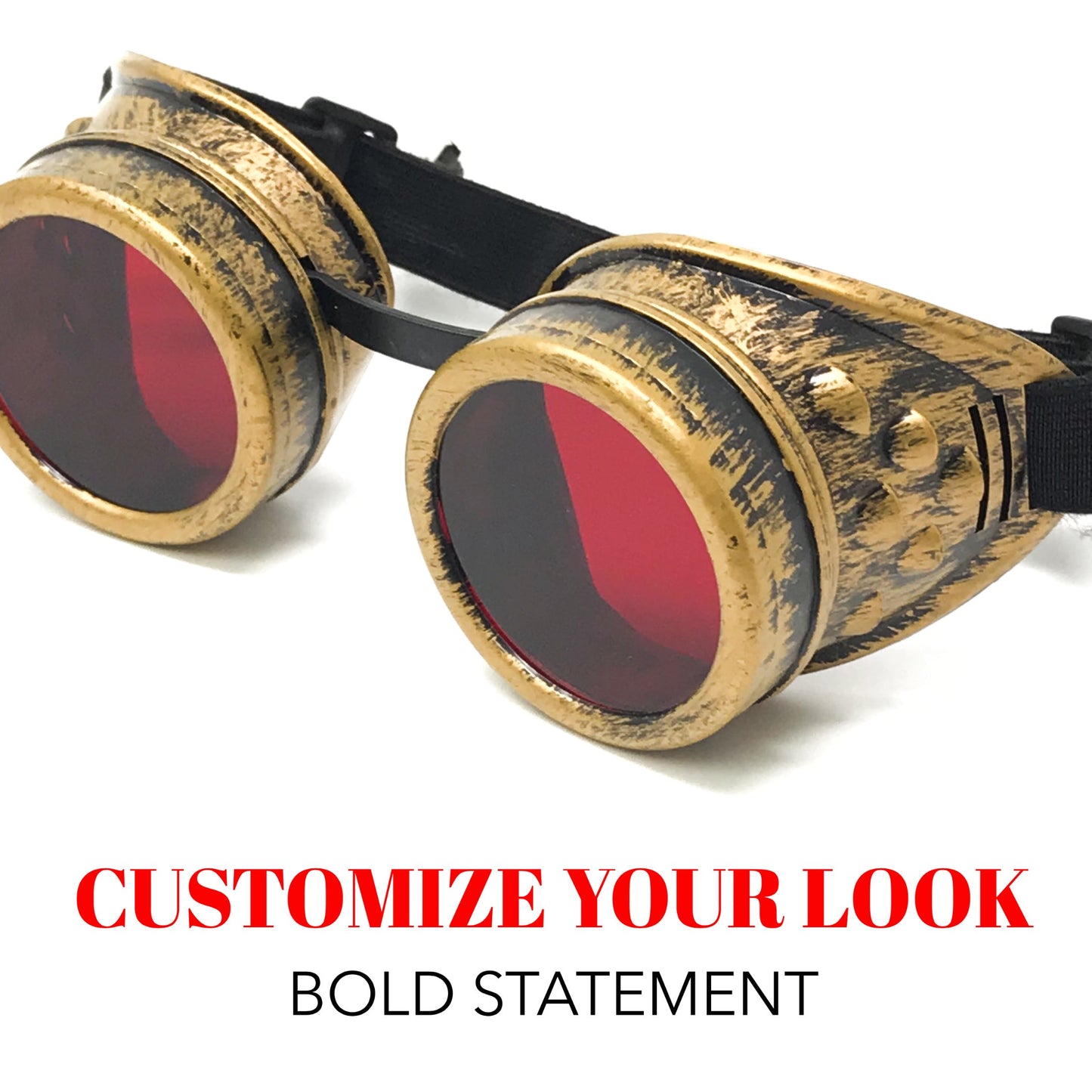 Dystopian apocalyptic goggles