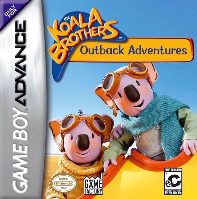 The Koala Brothers: Outback Adventures (Gameboy Advance) - Game Manual Only