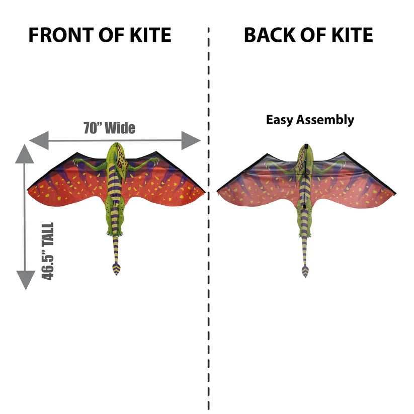 Fantasy 70 inch Wingspan Nylon Pterodactyl - 