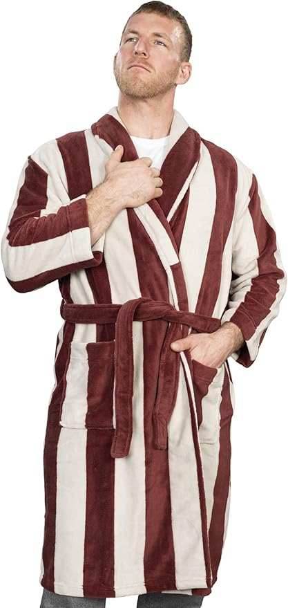 80’s High School Ferris Day Off Movie Replica Halloween Cosplay Bathrobe Costume - One size