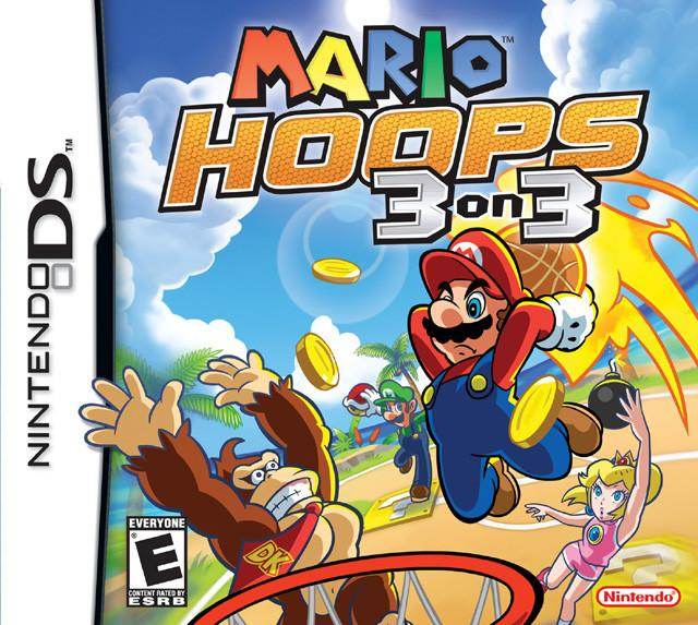 Mario Hoops 3 on 3 (Nintendo DS) - Game Manual Only