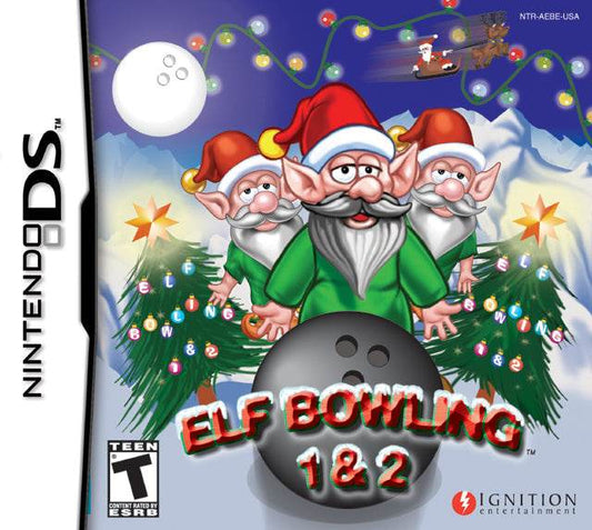 Elf Bowling 1 & 2 (Nintendo DS) - Game Manual Only