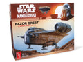 Skill 2 Model Kit Razor Crest Spaceship "Star Wars: The Mandalorian" 1/72 Scale Model by AMT