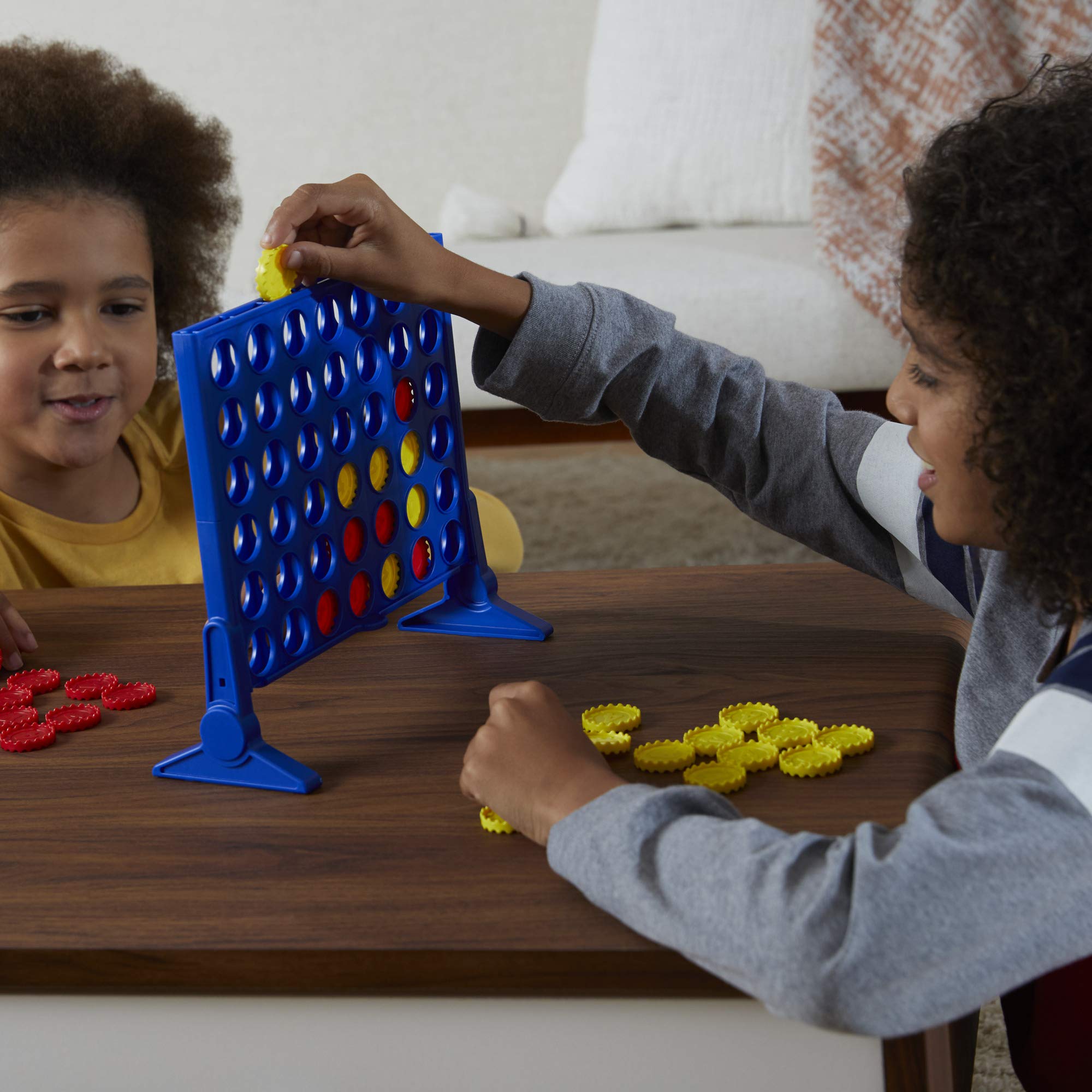 Hasbro Gaming Connect 4 Classic Grid,4 in a Row Game, Strategy Board Games