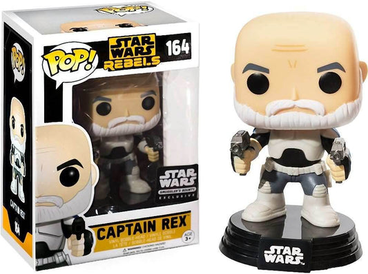 Funko Captain Rex (Smuggler's Bounty Exclusive) POP! x Star Wars Rebel Vinyl Figure - 