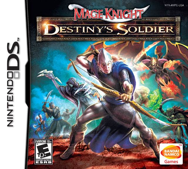 Mage Knight Destiny's Soldier (Nintendo DS) - Game Manual Only