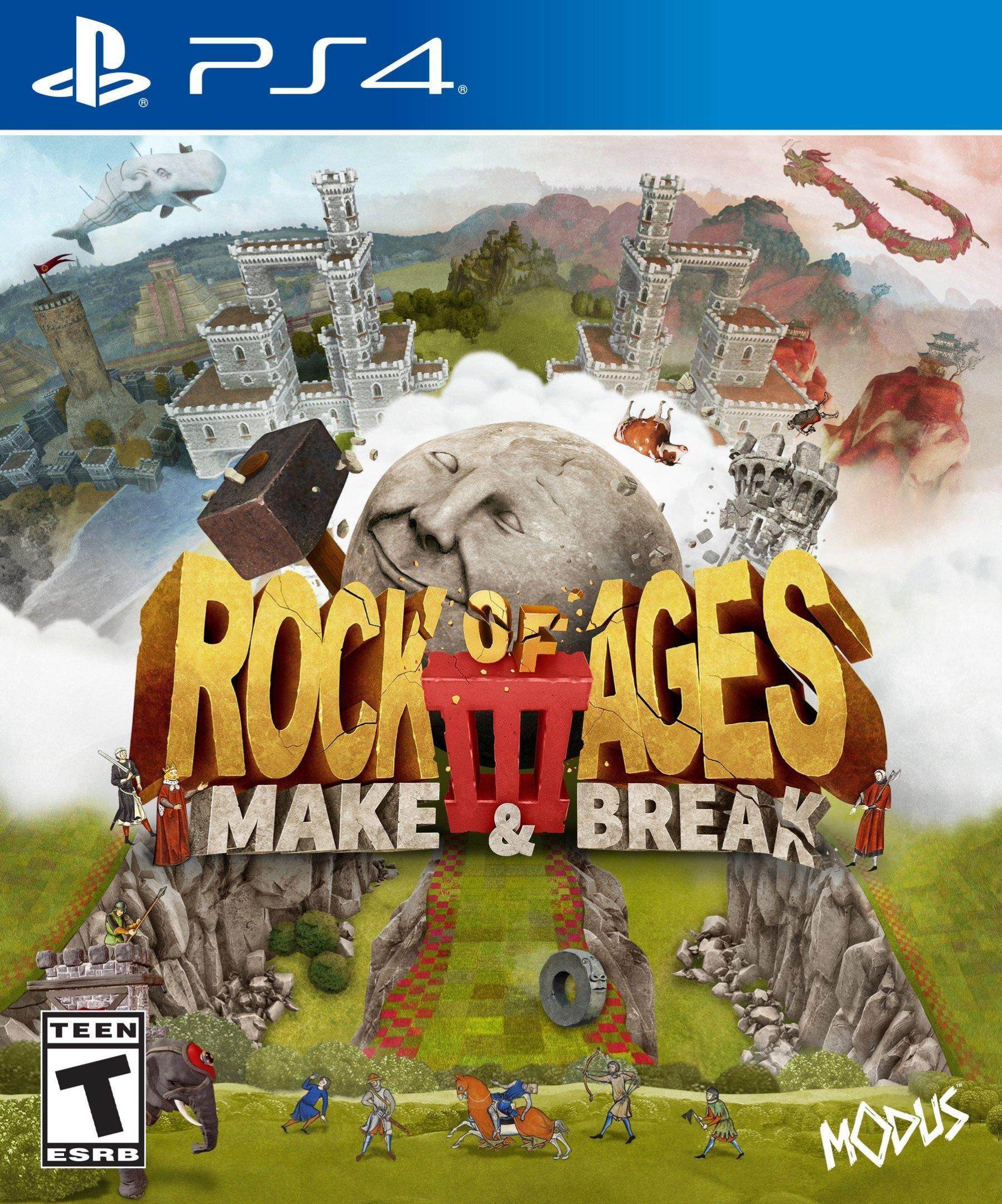 Rock of Ages 3: Make & Break (Playstation 4) - Game Only