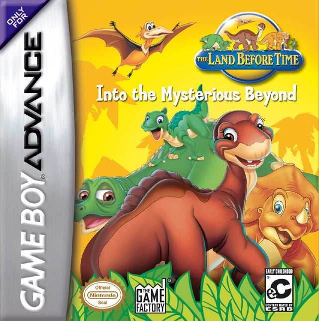 The Land Before Time: Into the Mysterious Beyond (Gameboy Advance) - Game Manual Only