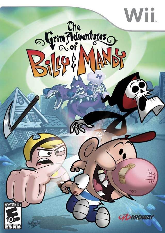 Grim Adventures of Billy & Mandy (Wii) - Game Manual Only