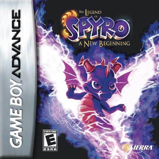 The Legend Of Spyro: A New Beginning (Gameboy Advance) - Game Manual Only