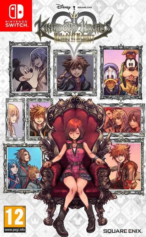 Kingdom Hearts Melody of Memory [European Import] (Nintendo Switch) - Game Manual Only