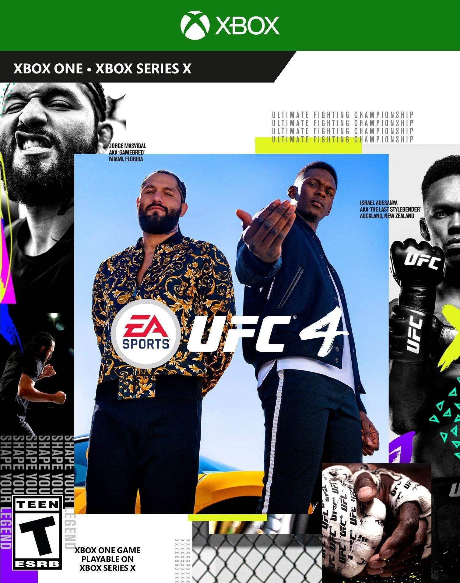 UFC 4 (Xbox One/Xbox Series X) - Game Manual Only