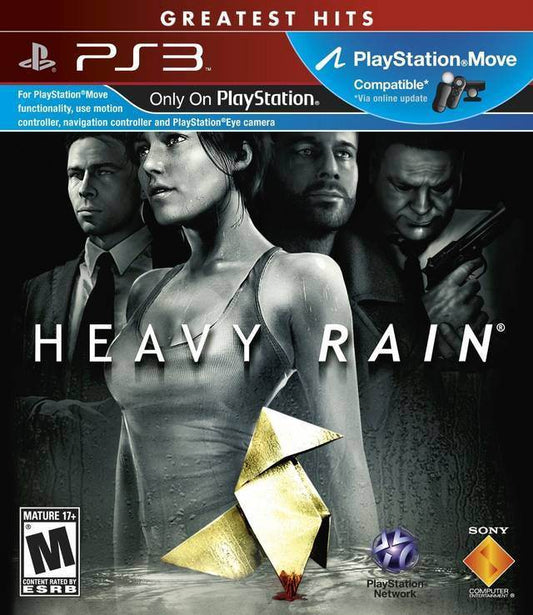 Heavy Rain Director's Cut (Greatest Hits) (Playstation 3) - Complete - Good