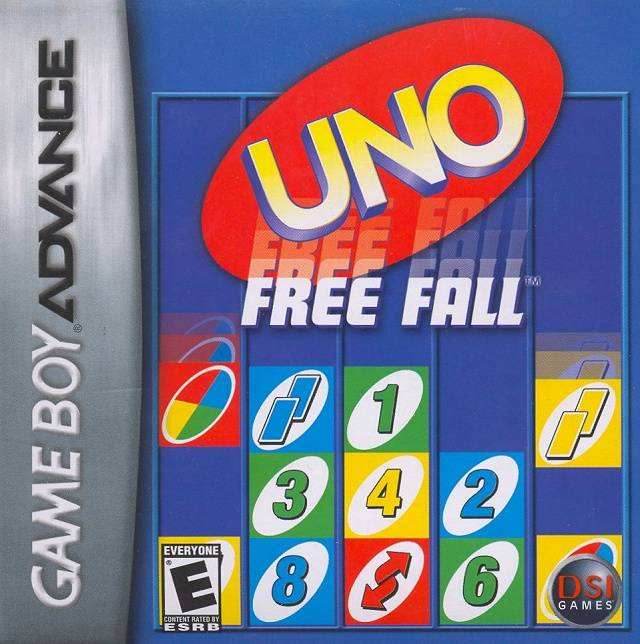 Uno Free Fall (Gameboy Advance) - Game Manual Only